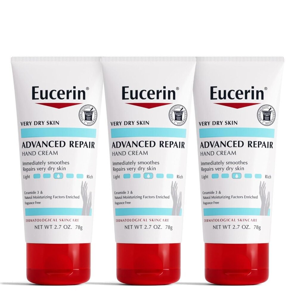 Advanced Repair Hand Cream, Immediately Soothes and Repairs Very Dry Skin, Fragr